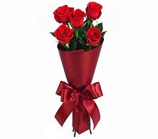 Букет 5 Красных роз Эдлесс Лав в Суде