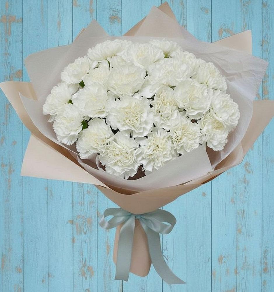 Букет цветов из: Гвоздики в Суде