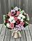 Букет цветов из: Альстромерии, Гвоздики, Розы и Хризантемы в Суде