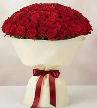 Букет 101 Красная роза Милано в Суде