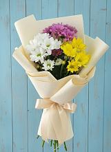 Букет цветов из:  Хризантемы в Суде