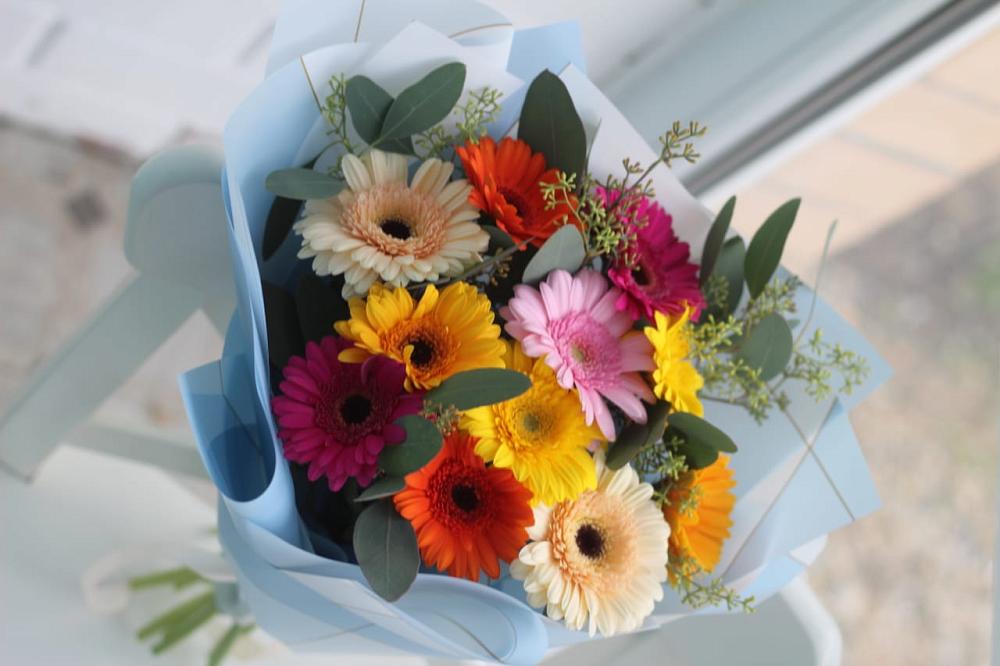 Букет цветов из: Герберы в Суде