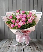 Букет Розовый кустик в Суде
