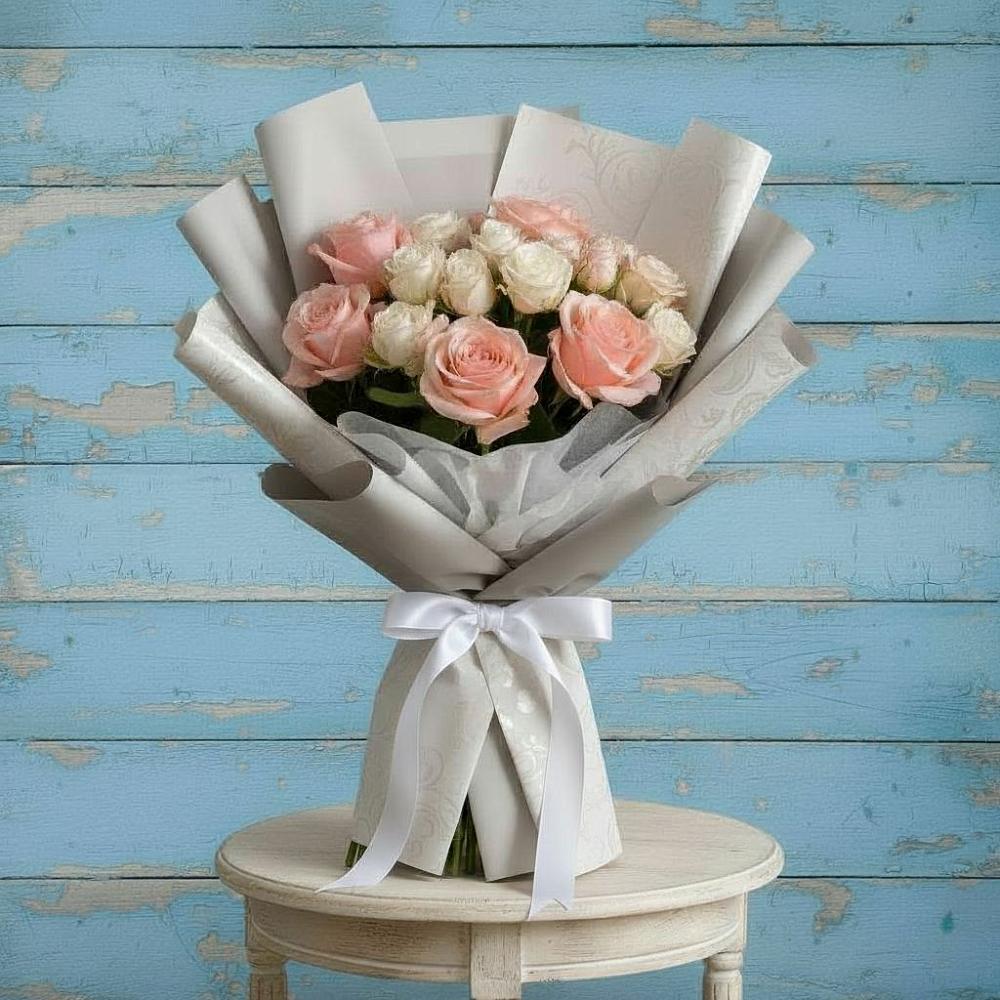 Букет цветов из: Розы в Суде