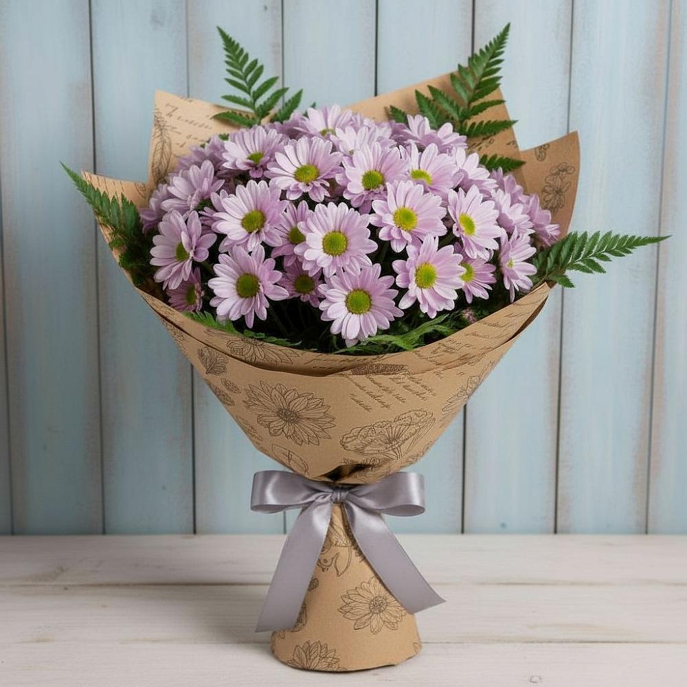 Букет цветов из: Хризантемы в Суде