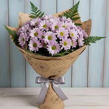 Букет цветов из:  Хризантемы в Суде