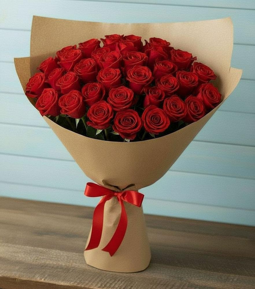 Букет Красные розы Милано в Суде