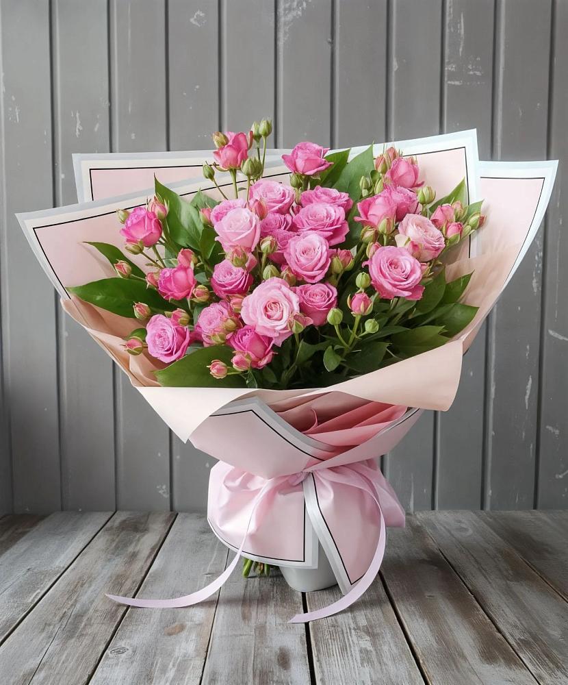 Букет Розовый кустик в Суде