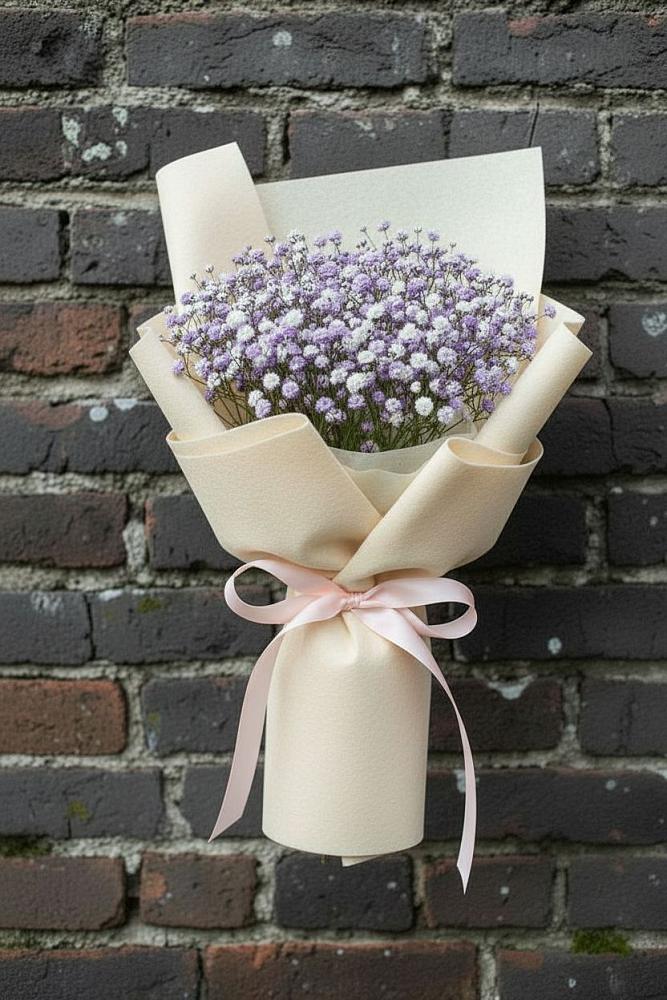 Букет цветов из: Гипсофила в Суде