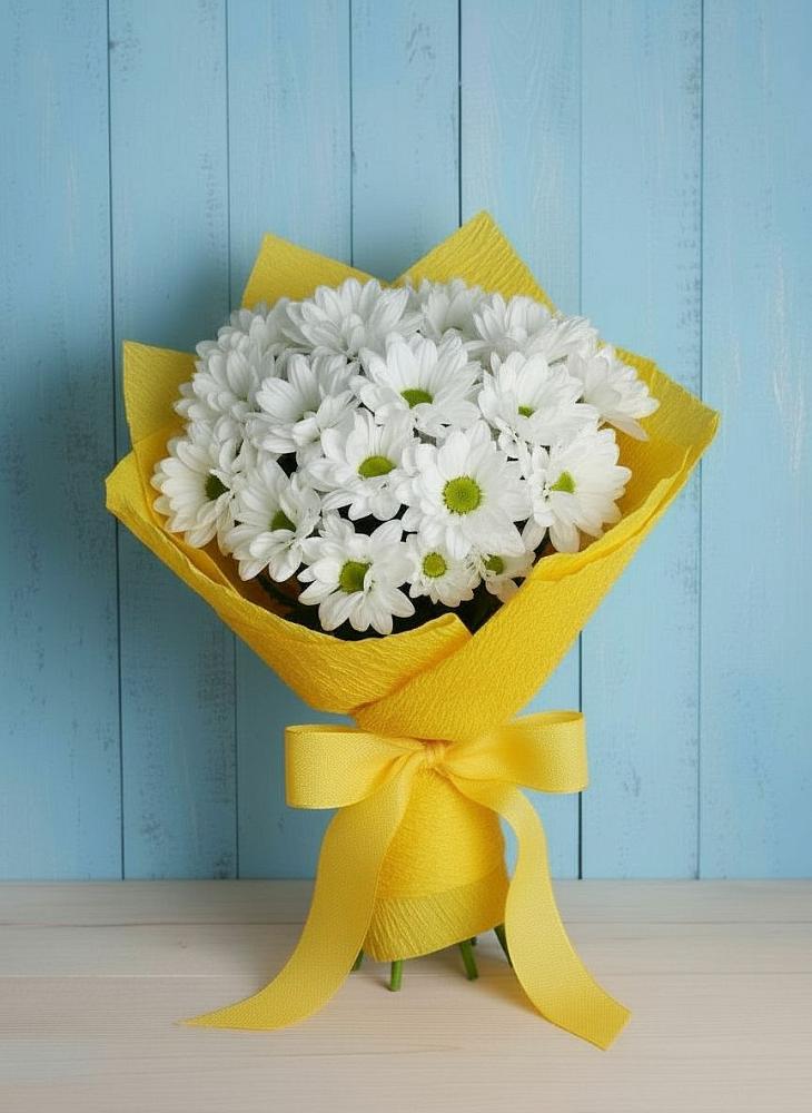 Букет цветов из: Хризантемы в Суде