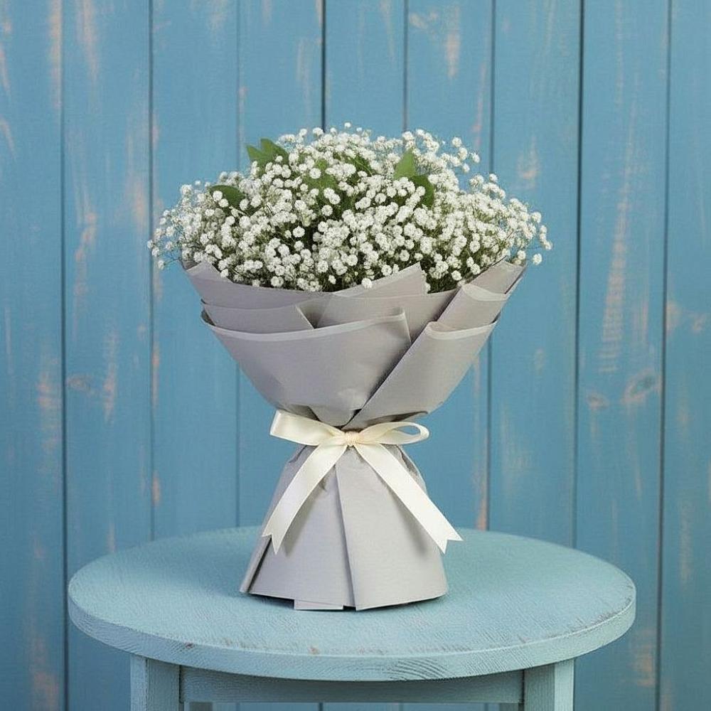 Букет цветов из: Гипсофила в Суде