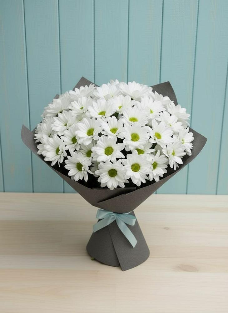 Букет цветов из: Хризантемы в Суде