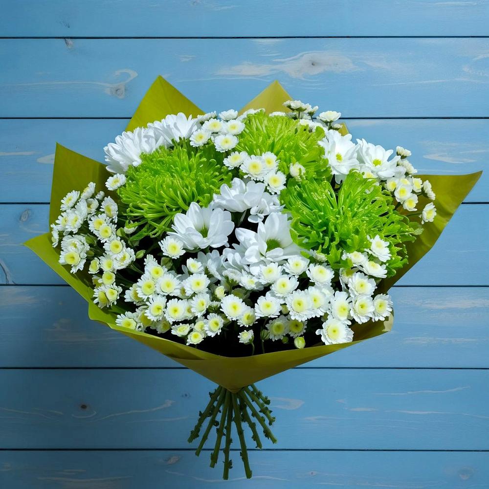 Букет цветов из: Хризантемы в Суде