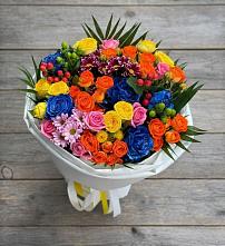 Букет цветов из:  Розы и Хризантемы #REPLACE_PRED# Суде