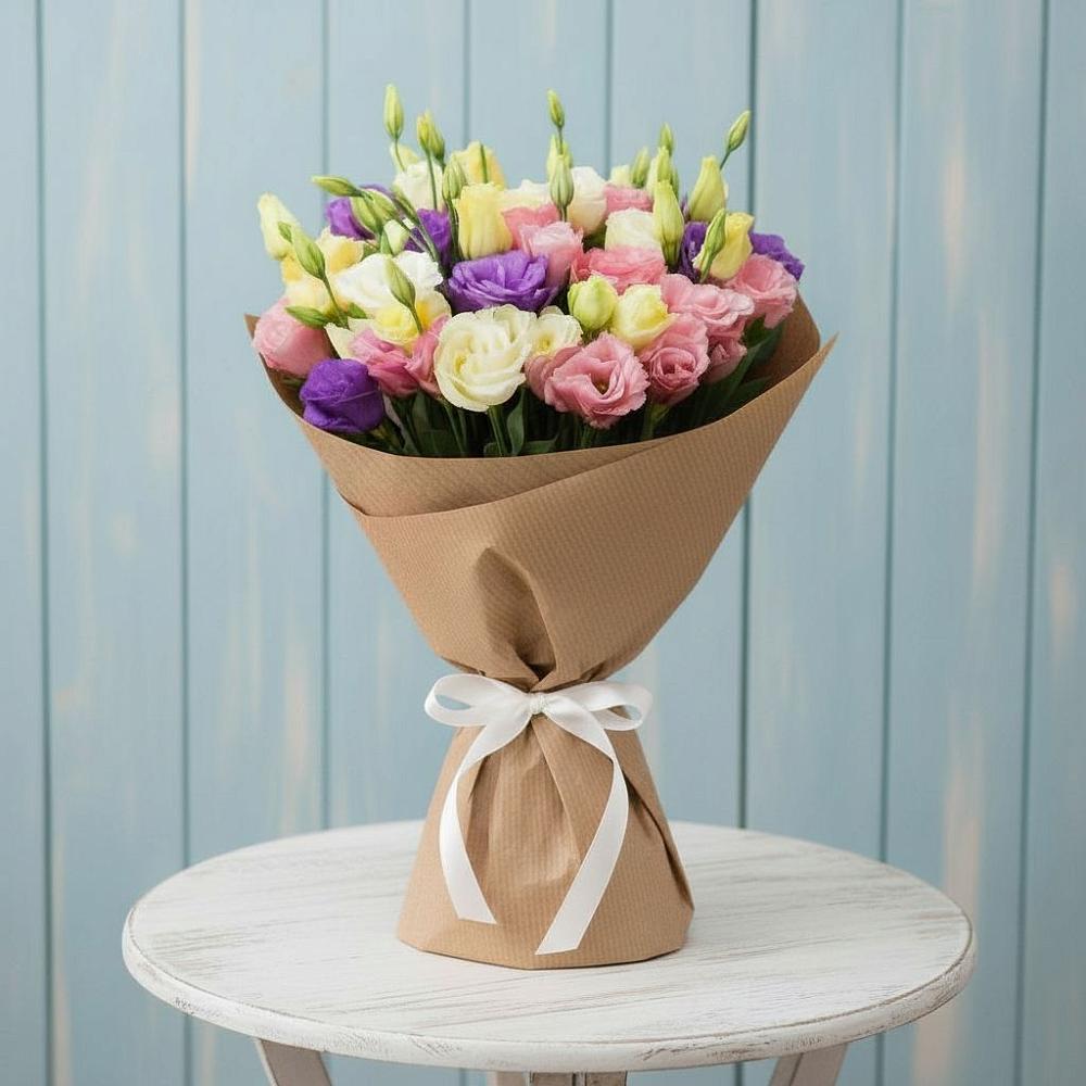 Букет цветов из: Лизиантусы в Суде