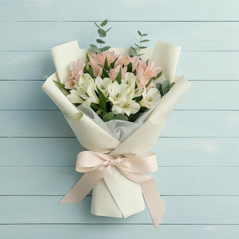 Букет цветов из: Альстромерии в Суде