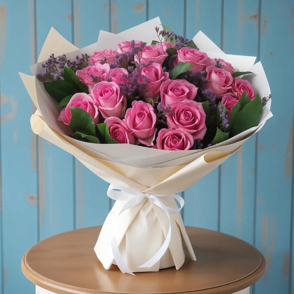 Букет цветов из: Розы в Суде