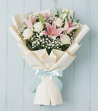 Букет цветов из:  Лилии в Суде