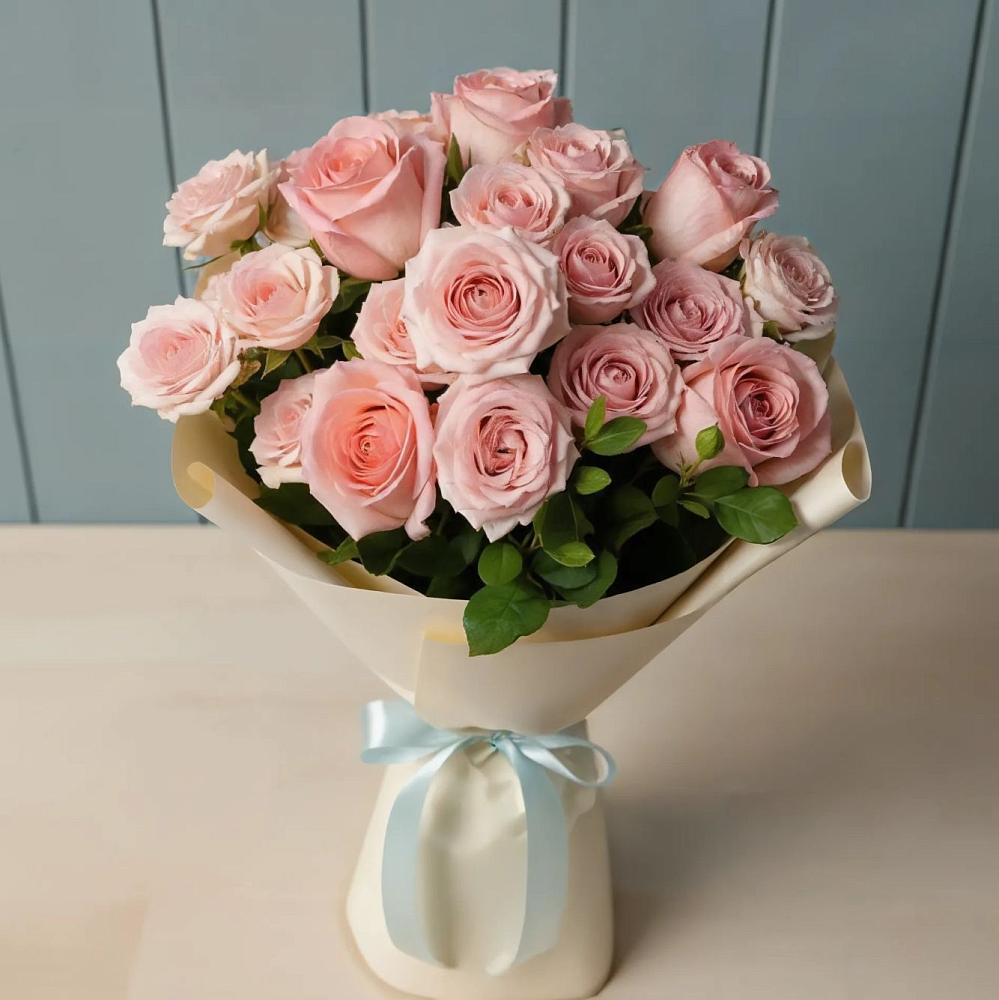 Букет Розовый шарм в Суде