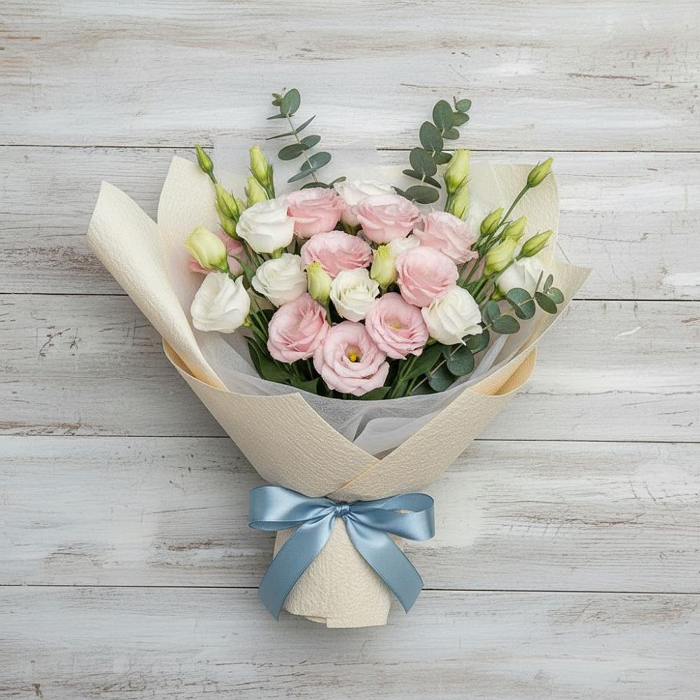 Букет цветов из: Лизиантусы в Суде